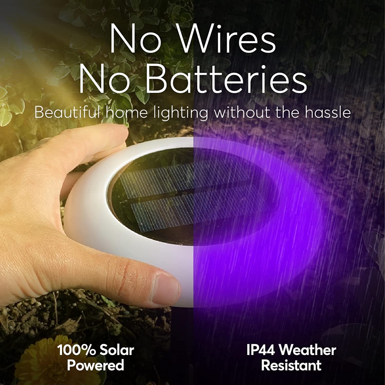 ✨Perfect home upgrade 👍Solar lights outdoor led colorful lights 🌈-BUY 2 GET 1 FREE