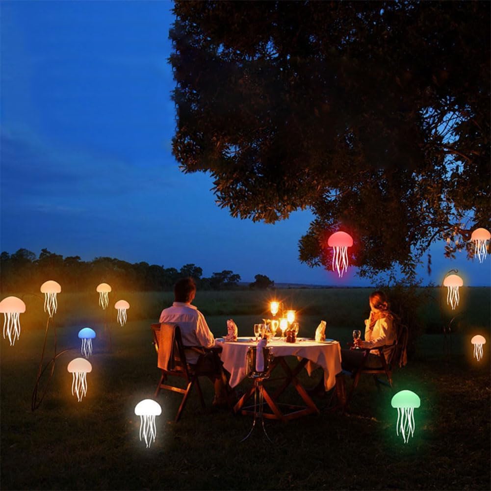 Jellyfish Lamp, Voice Control Jellyfish Lamp with Dancing Legs