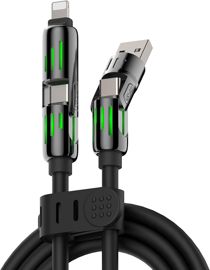⚡4-in-1 USB Charging Cable fast charging