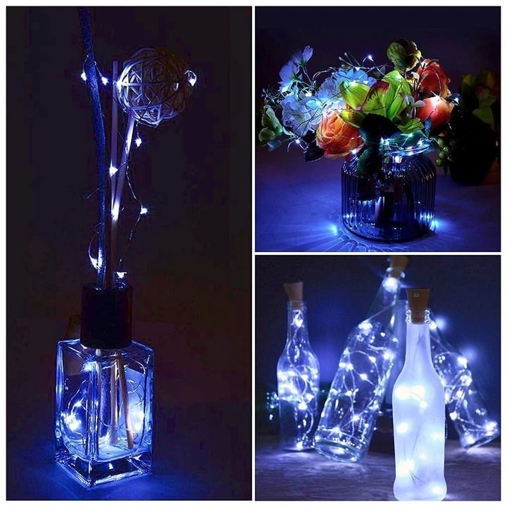 (🎅HOT SALE NOW-49% OFF) BOTTLE LIGHTS ( Battery Included - Replaceable )