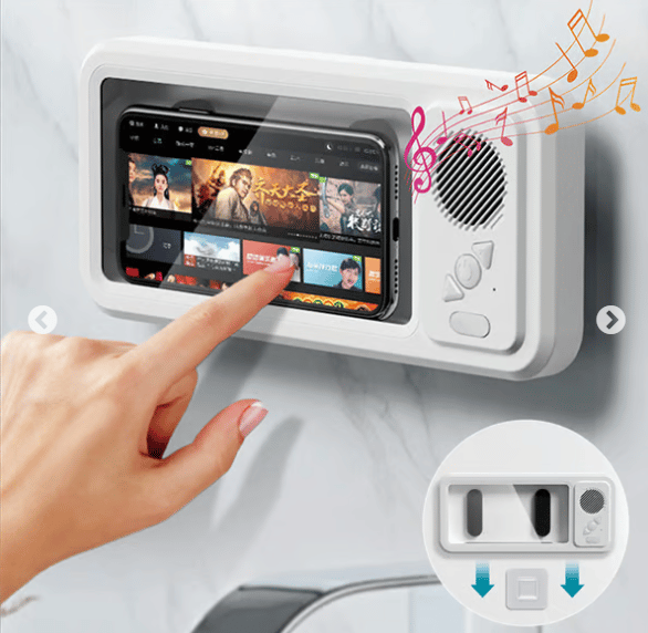 Bathroom waterproof mobile phone box Bluetooth speaker