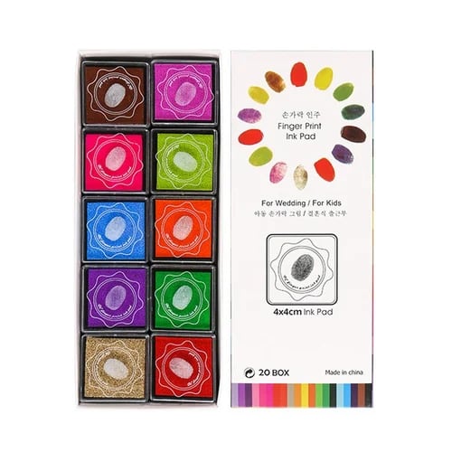 🎅DIY Sponge Finger Painting Kit💖