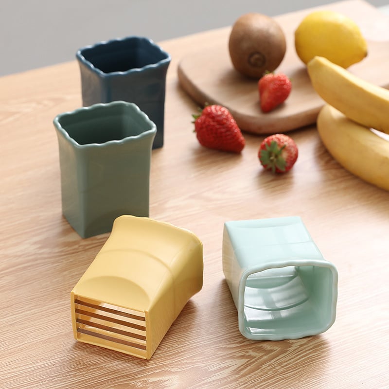 🍓2023 New Fruit Egg Stainless Steel Cup Slicer