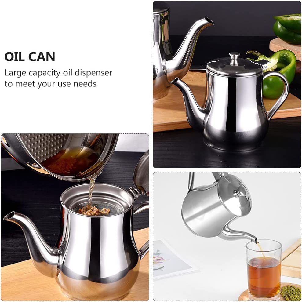 🔥Stainless Steel Oil Filter Pot