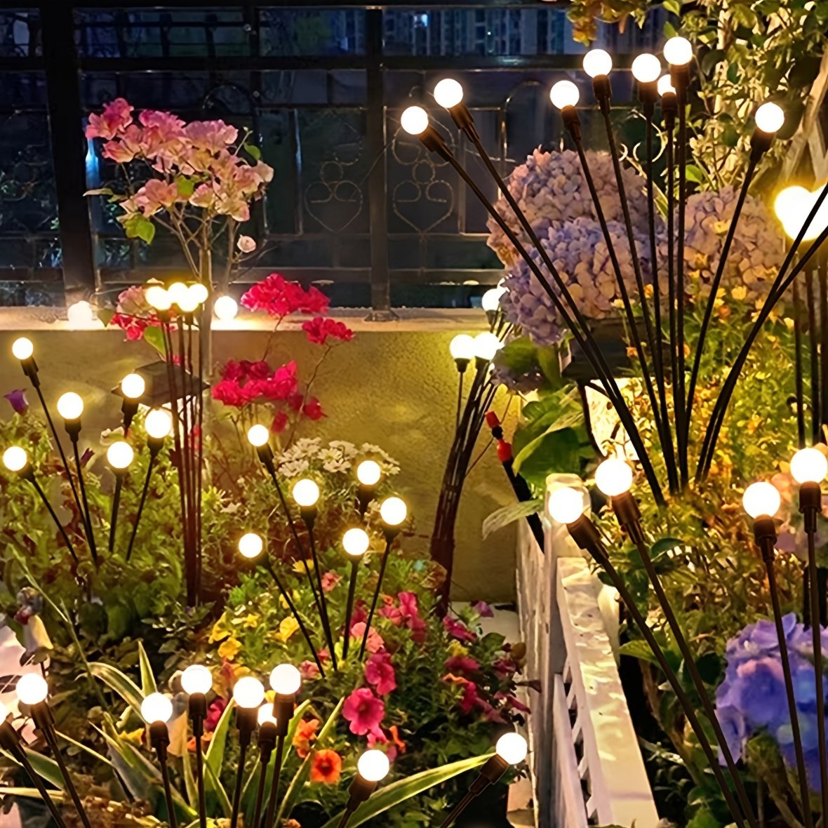 LAST DAY 49% OFF🔥Solar Powered Firefly Garden Light