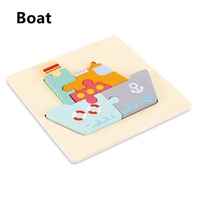 🎁Christmas Hot Sale 49% OFF🔥Children 3D Wooden Puzzle Toys