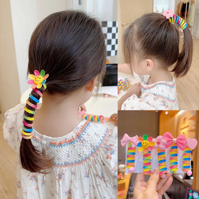 🎄 Christmas Telephone Wire Hair Bands for Kids 🌸
