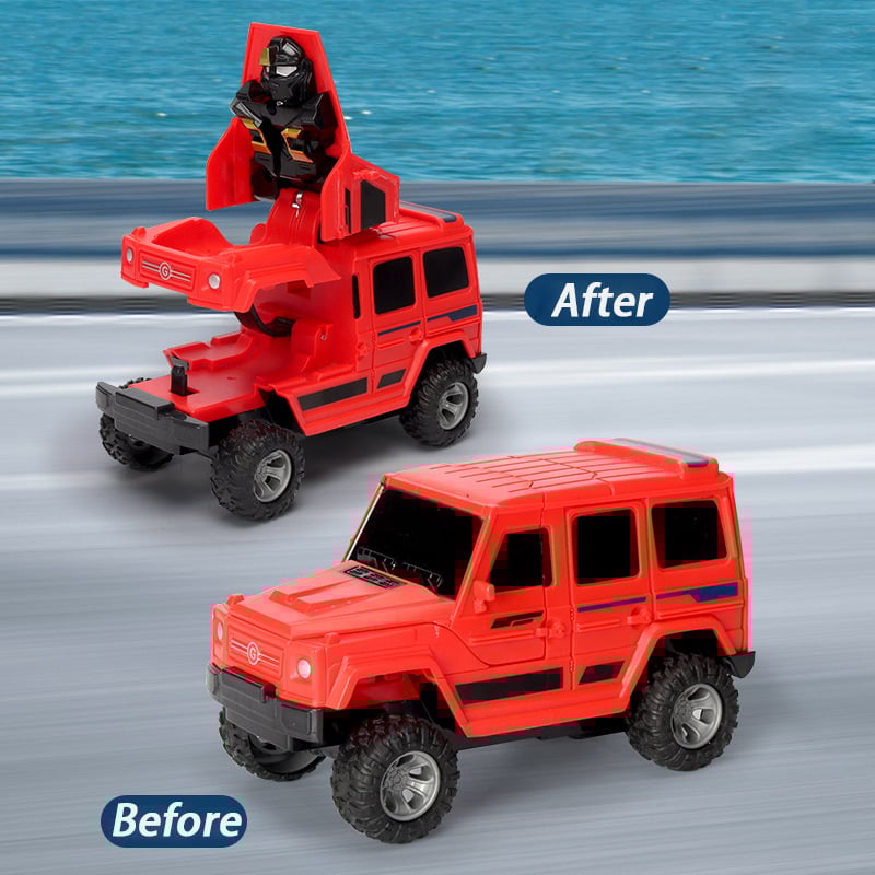Children's 2 in 1 Collision Transforming Car