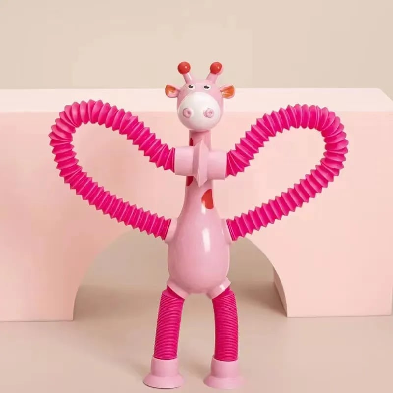 ✨Suction Cup Pop Tube Giraffe Toys