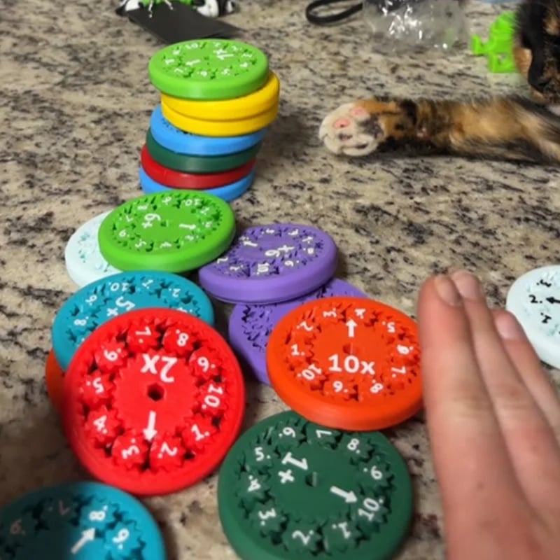 🔥Math Facts Fidget Spinners