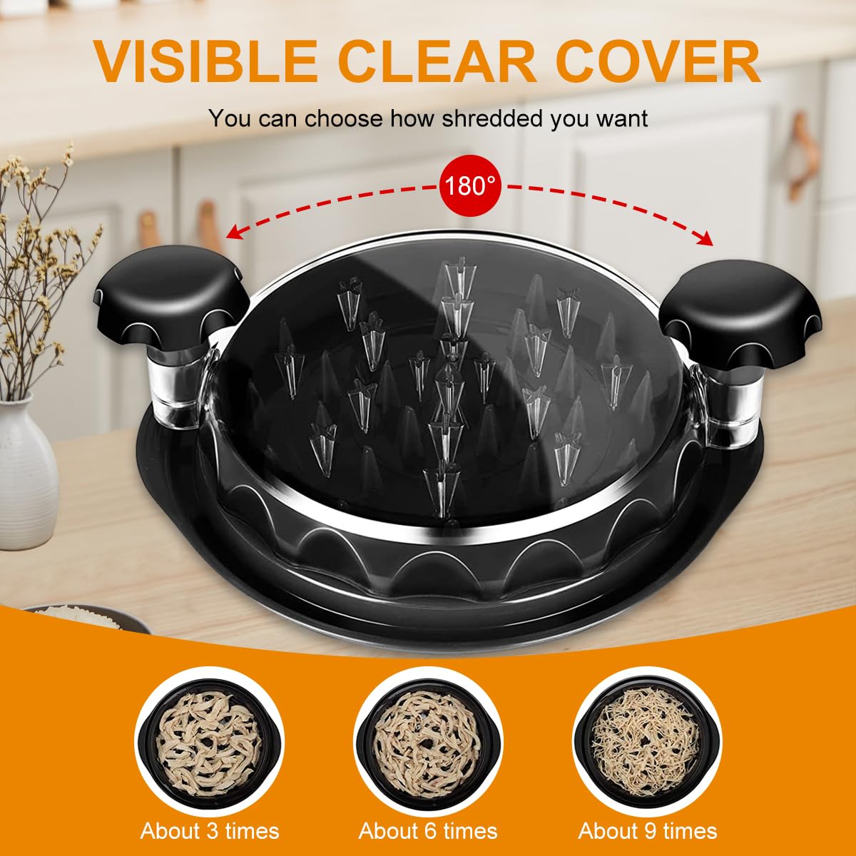 Chicken Breast Shredder Tool Machine for Ground Food, 🥩Meat & 🥬Vegetables