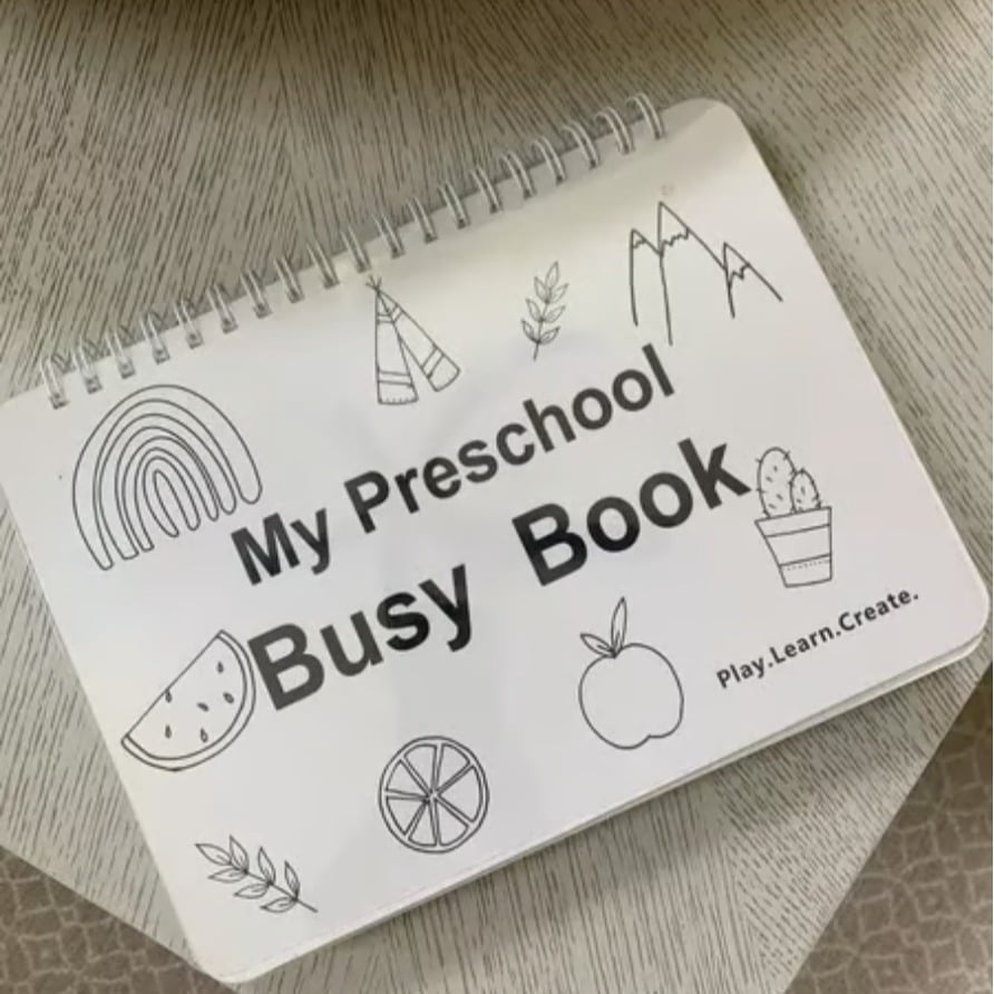 🔥My Preschool Busy Book📚 🎅Best Christmas Gift for kids