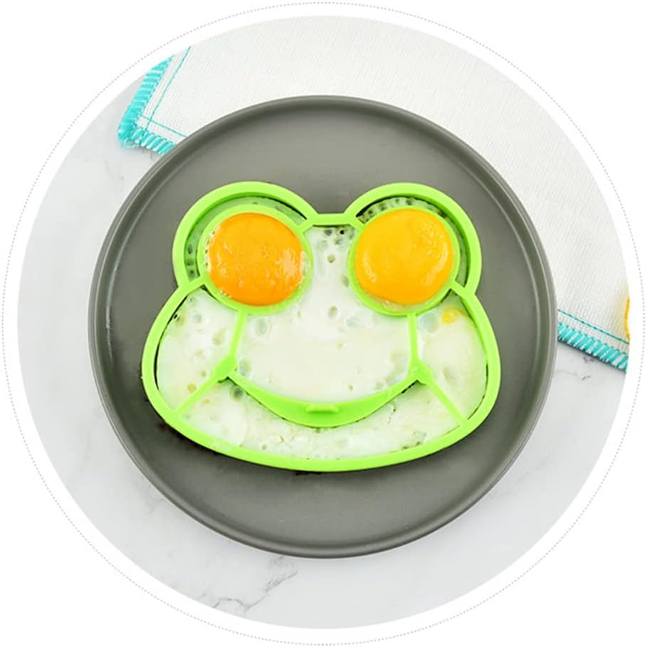 💀Omelette Mold DIY Silicone Egg Pancake Ring Shaper Cooking Tool