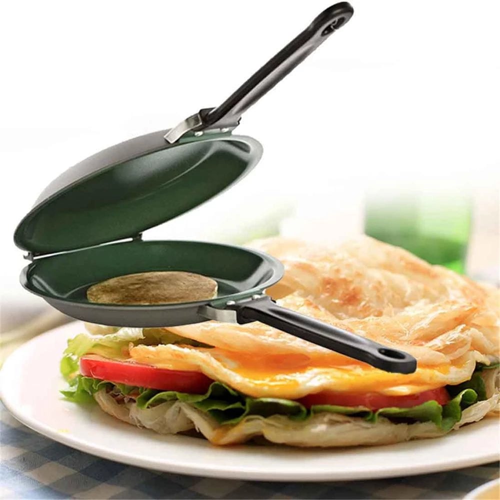 (💕Special Offer Hot Sale) DOUBLE SIDED NON-STICK FRYING PAN