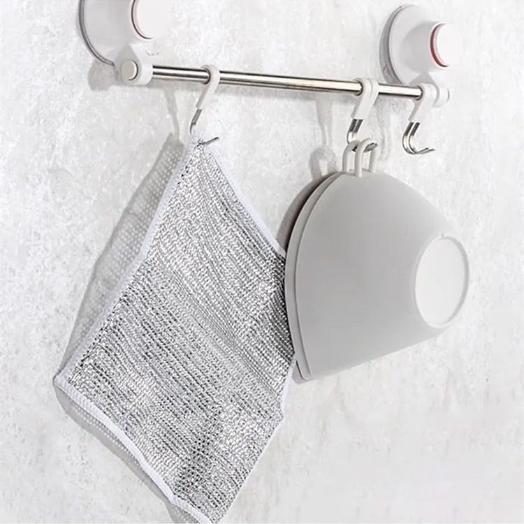 🔥Hot Sale —Multipurpose Wire Dishwashing Rags for Wet and Dry