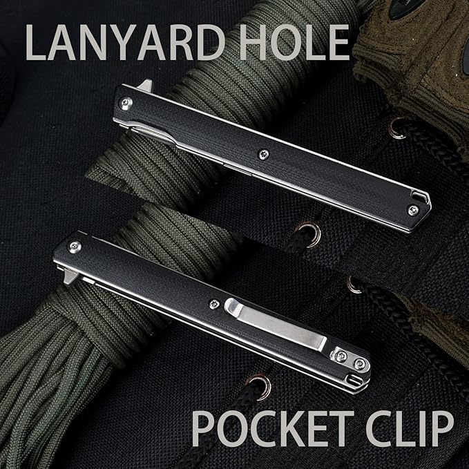 T42 Small Slim Pocket Flipper Knife