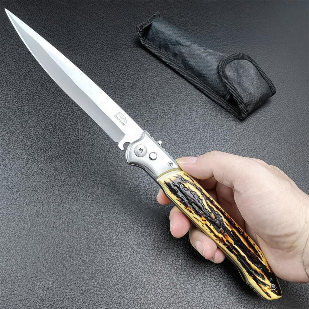 Outdoor multi-purpose pocket folding knife