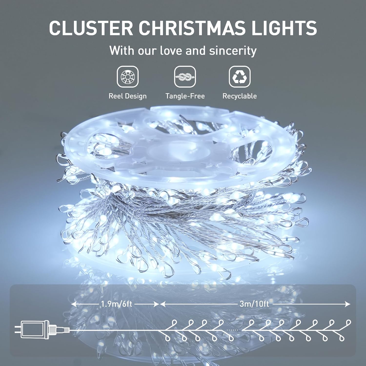 🎁Waterproof Twinkle Fairy Lights