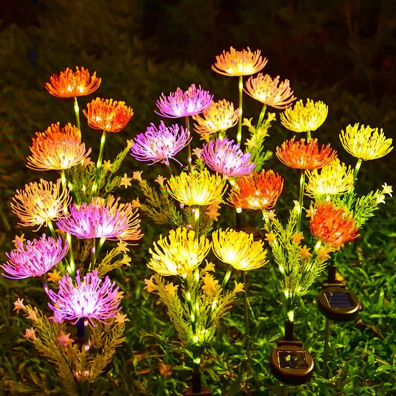 💐Waterproof Solar Flower Lights