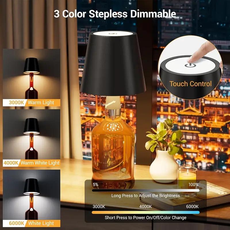 Wireless Wine Bottle Lamp
