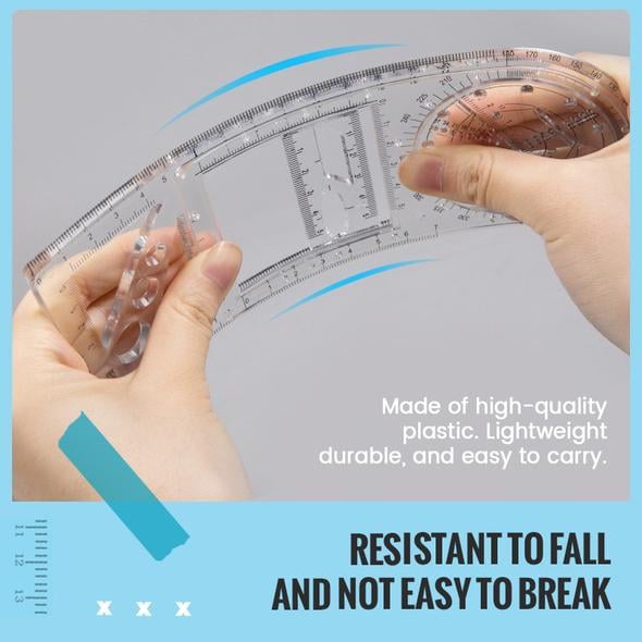 🔥Hot Sale🔥Multifunctional Geometric Rulers