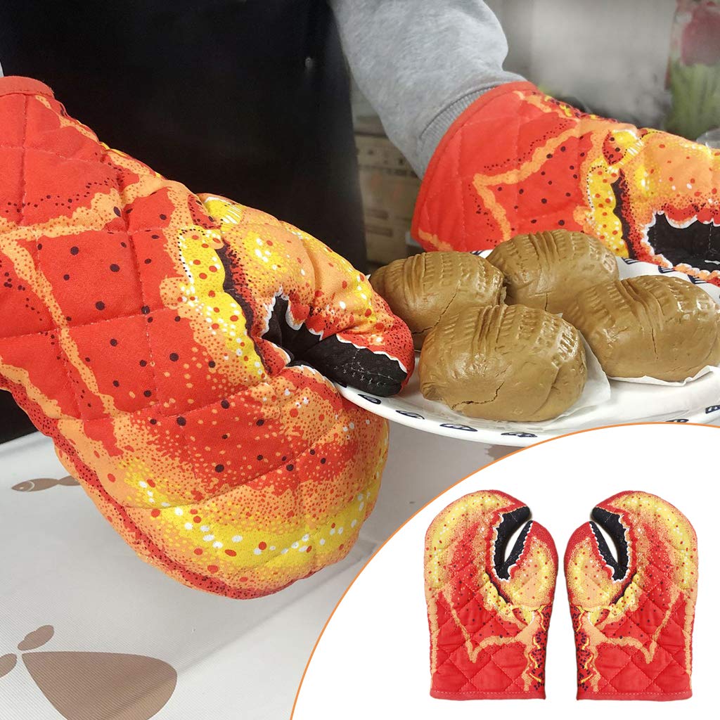 🤣Funny Lobster Claw Oven Mitts