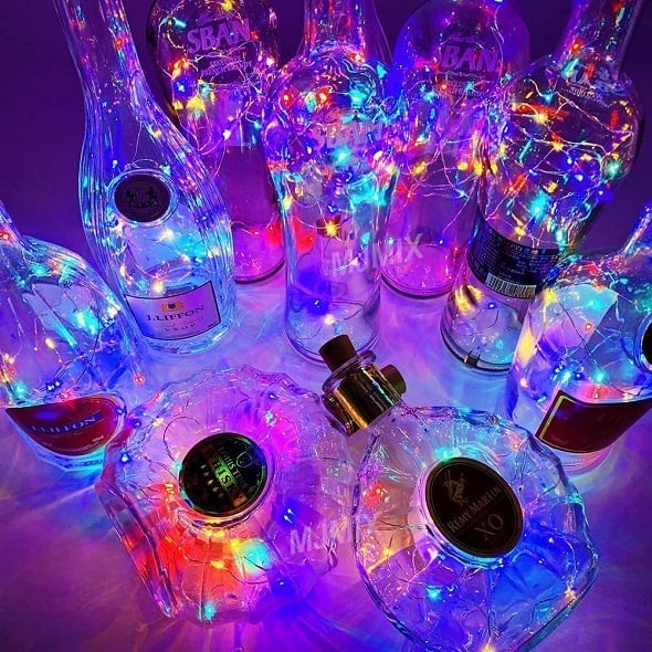 (🎅HOT SALE NOW-49% OFF) BOTTLE LIGHTS ( Battery Included - Replaceable )