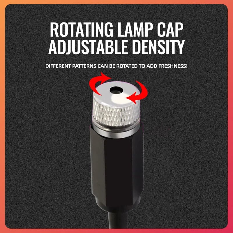 USB Light Car Star Projector