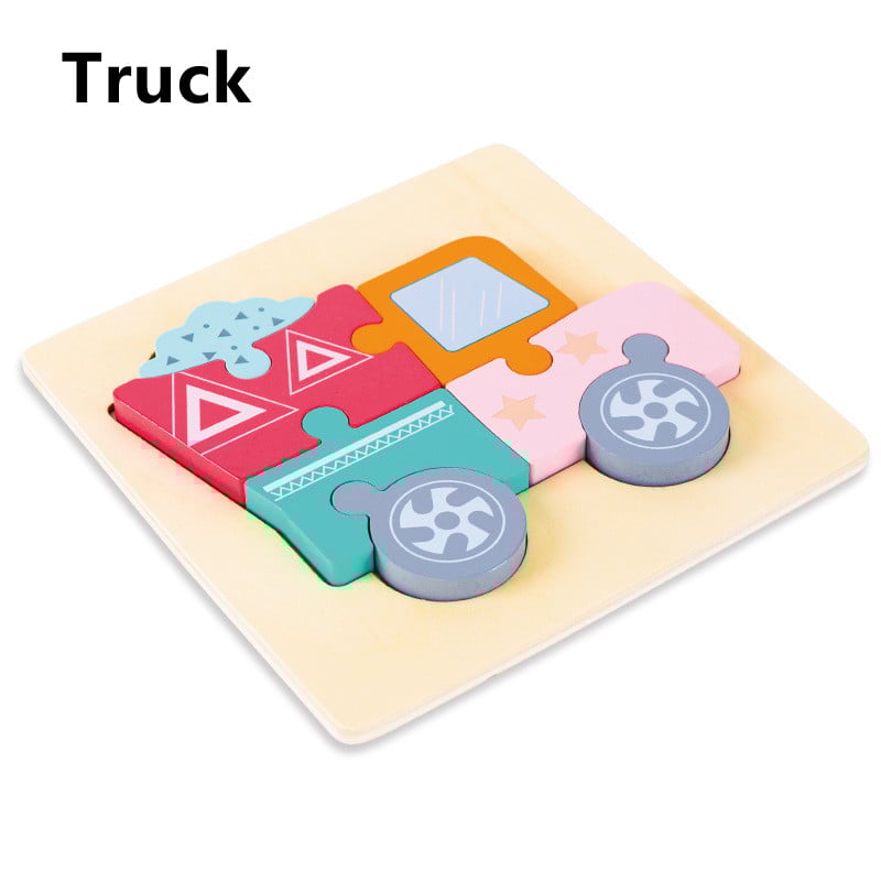🎁Christmas Hot Sale 49% OFF🔥Children 3D Wooden Puzzle Toys