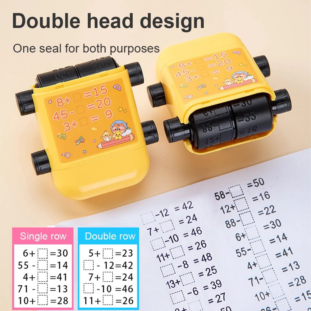 🔥Hot Sale 🔥2 in 1 Math Stamps for Kids