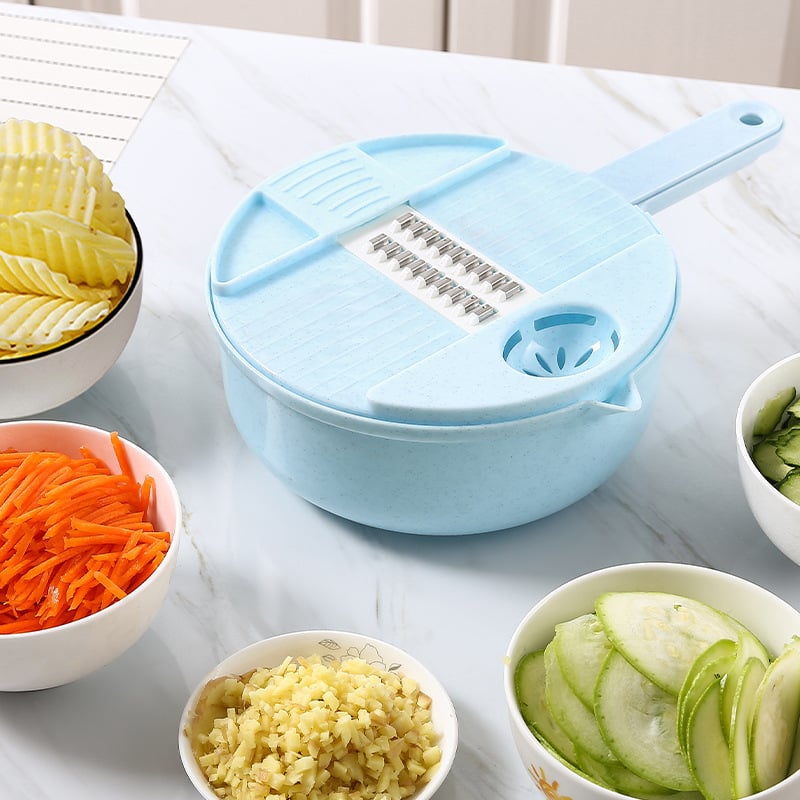 12-piece set of multi-function vegetable cutters