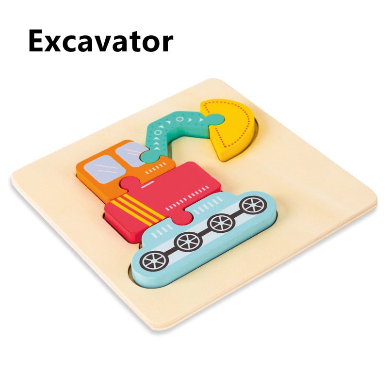 🎁Christmas Hot Sale 49% OFF🔥Children 3D Wooden Puzzle Toys