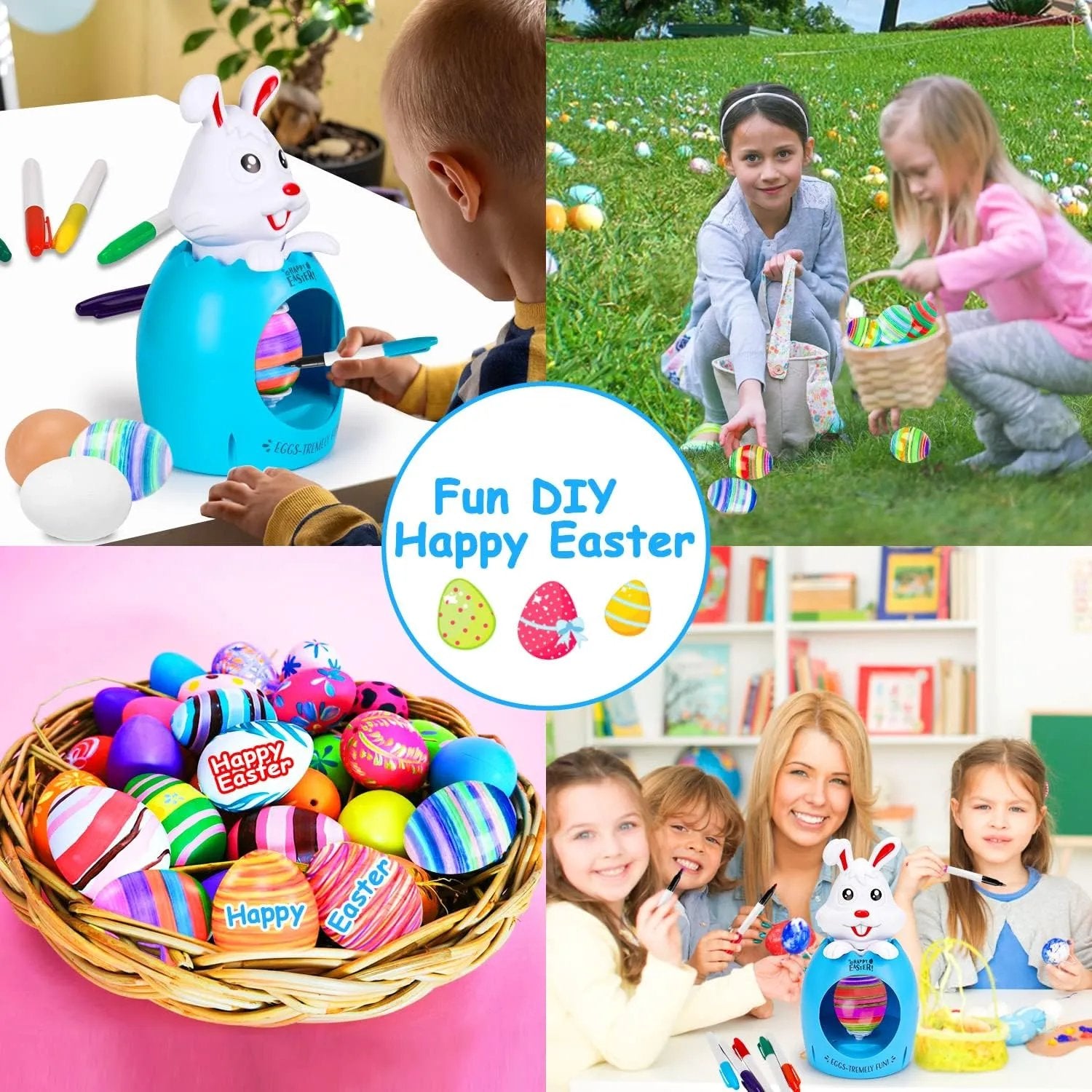 🐰Easter Egg Decorating Kit - Perfect Easter Gifts for Kids🐣