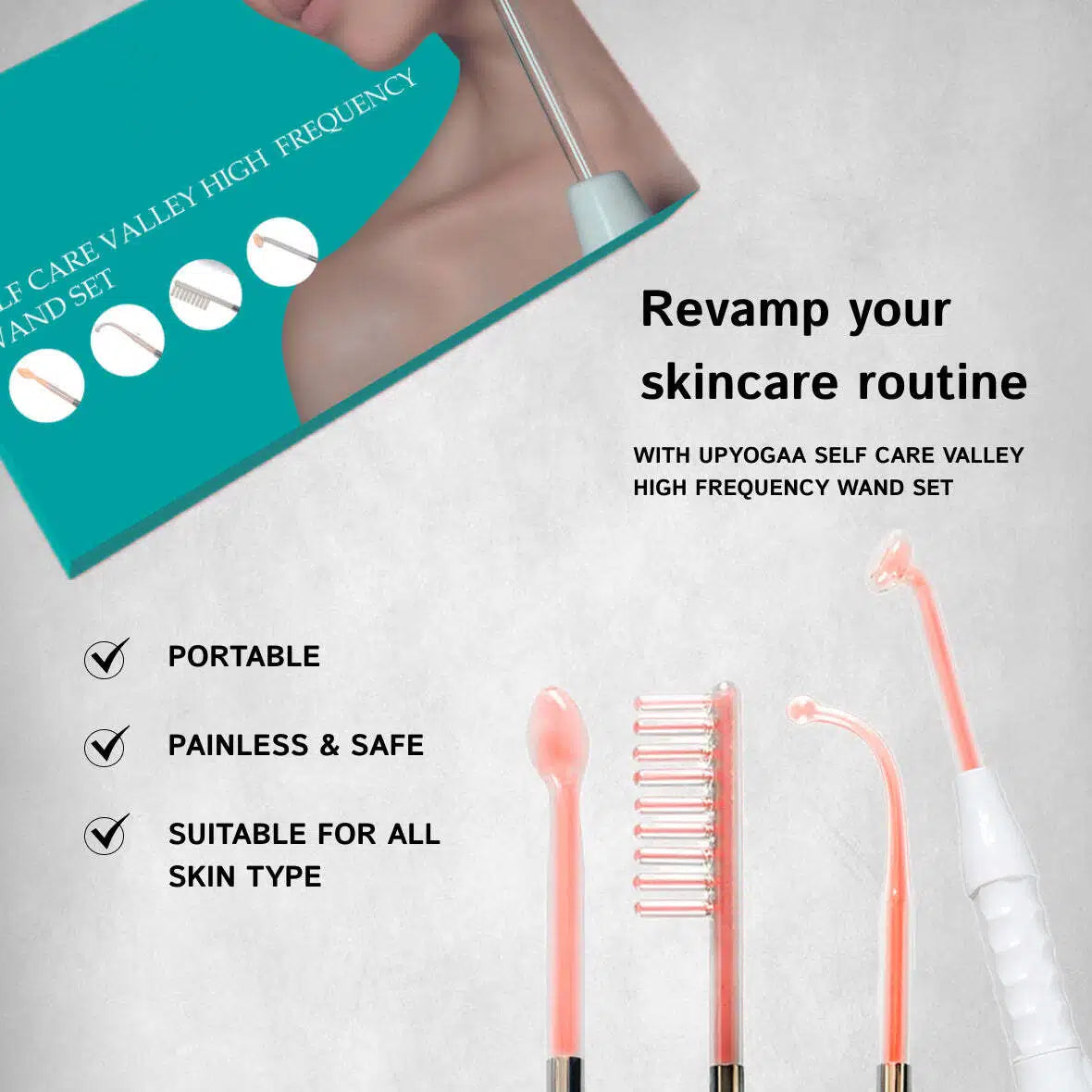 Wand Set For Skin & Hair Care | 1 Year Warranty