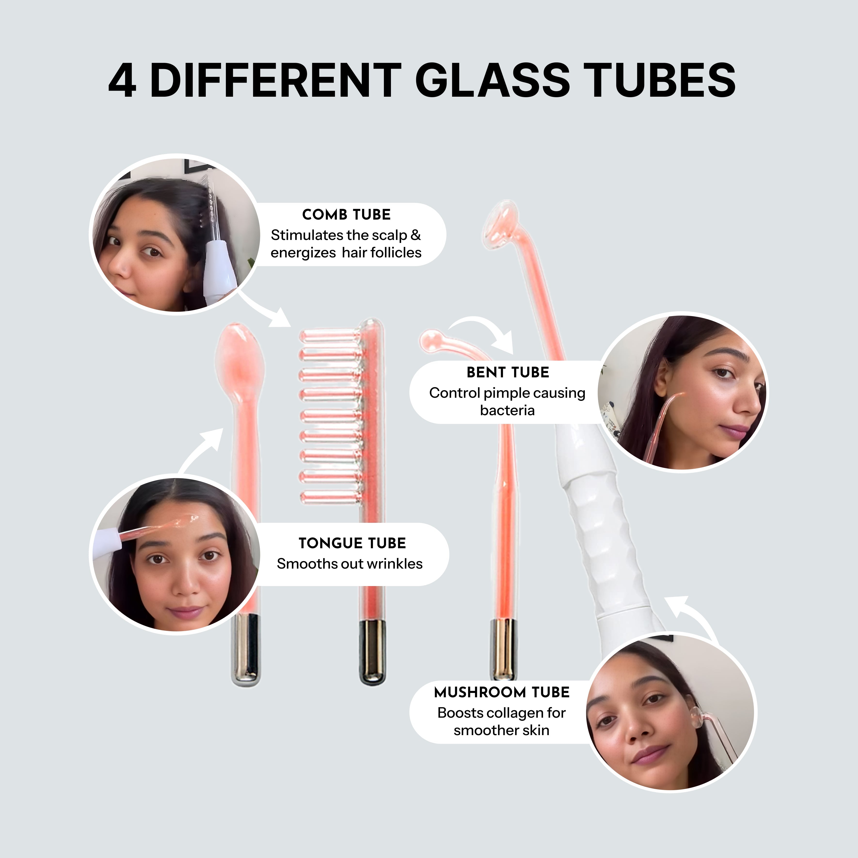 Wand Set For Skin & Hair Care | 1 Year Warranty