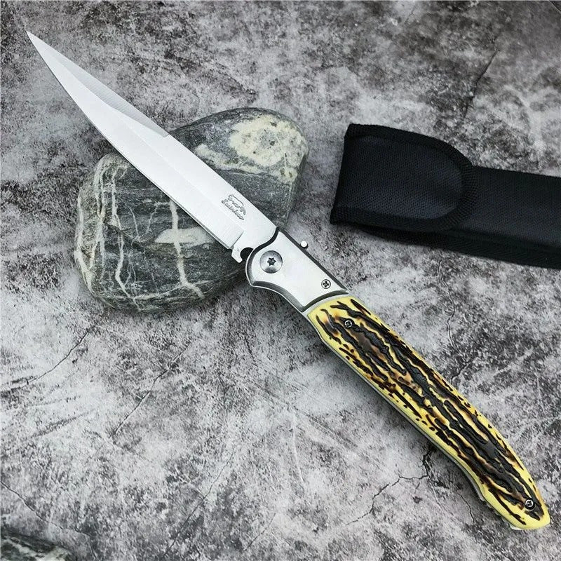 Outdoor multi-purpose pocket folding knife