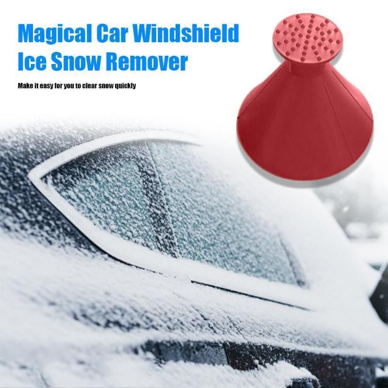❄WINTER DISCOUNT 49% OFF❄-Magic Car Ice Scraper Round Cone Shaped
