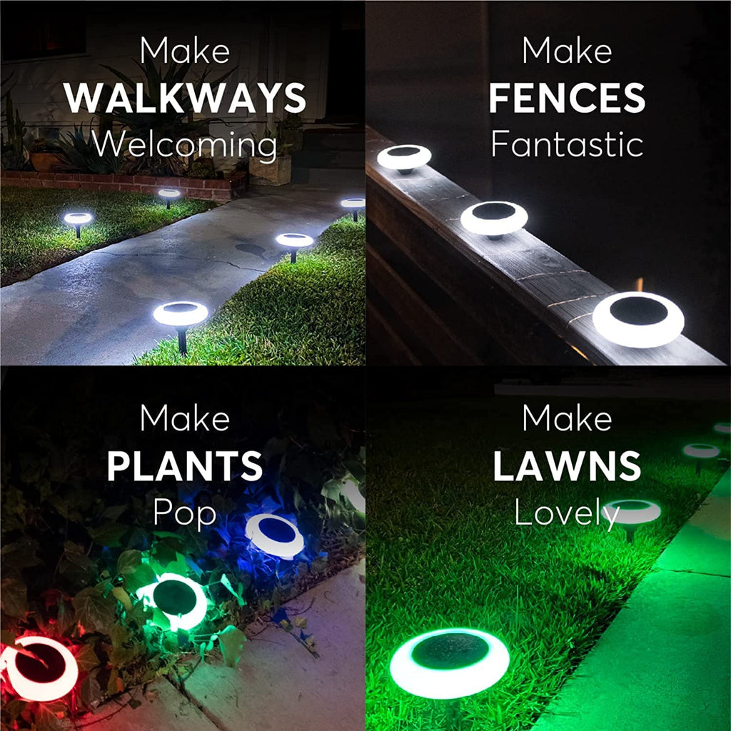 ✨Perfect home upgrade 👍Solar lights outdoor led colorful lights 🌈-BUY 2 GET 1 FREE