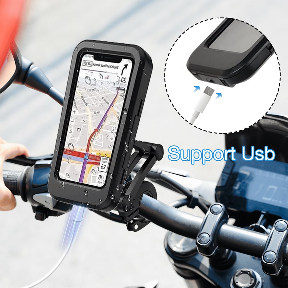 Waterproof Bicycle & Motorcycle Phone Holder