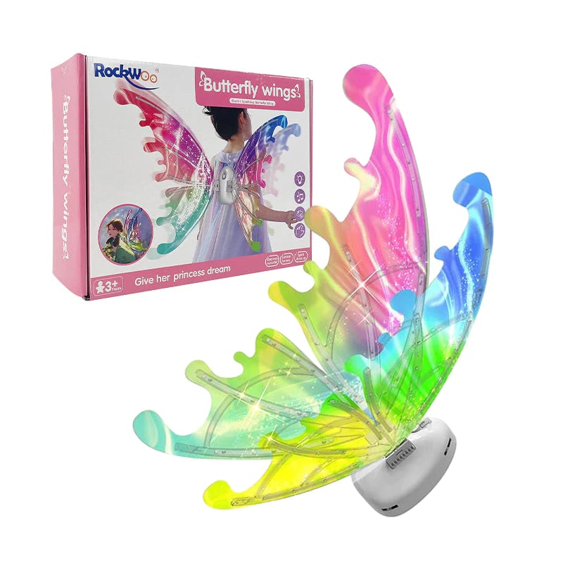 🎅2024 Christmas Gift 🦋Electric Butterfly Wings With Music Lights