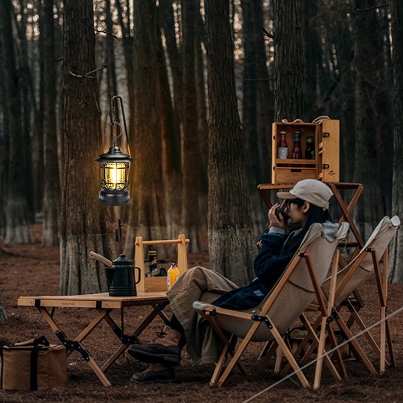 😍HOT-SELLING - Portable Retro Camping Lamp-Today 49% Off🔥
