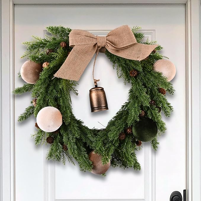 🎄15pcs Christmas Tree Ornaments Velvet Balls🎁