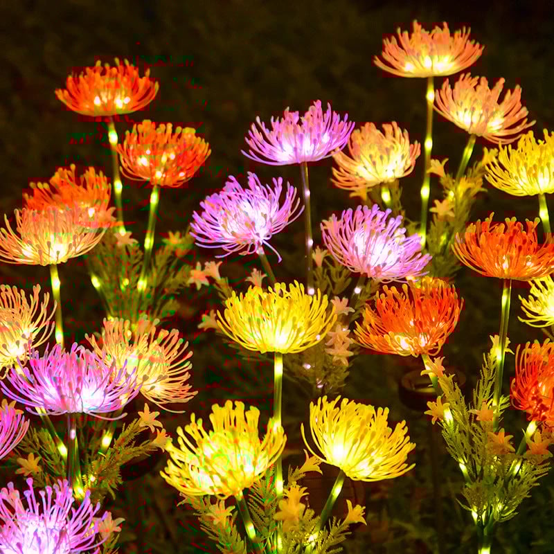 💐Waterproof Solar Flower Lights
