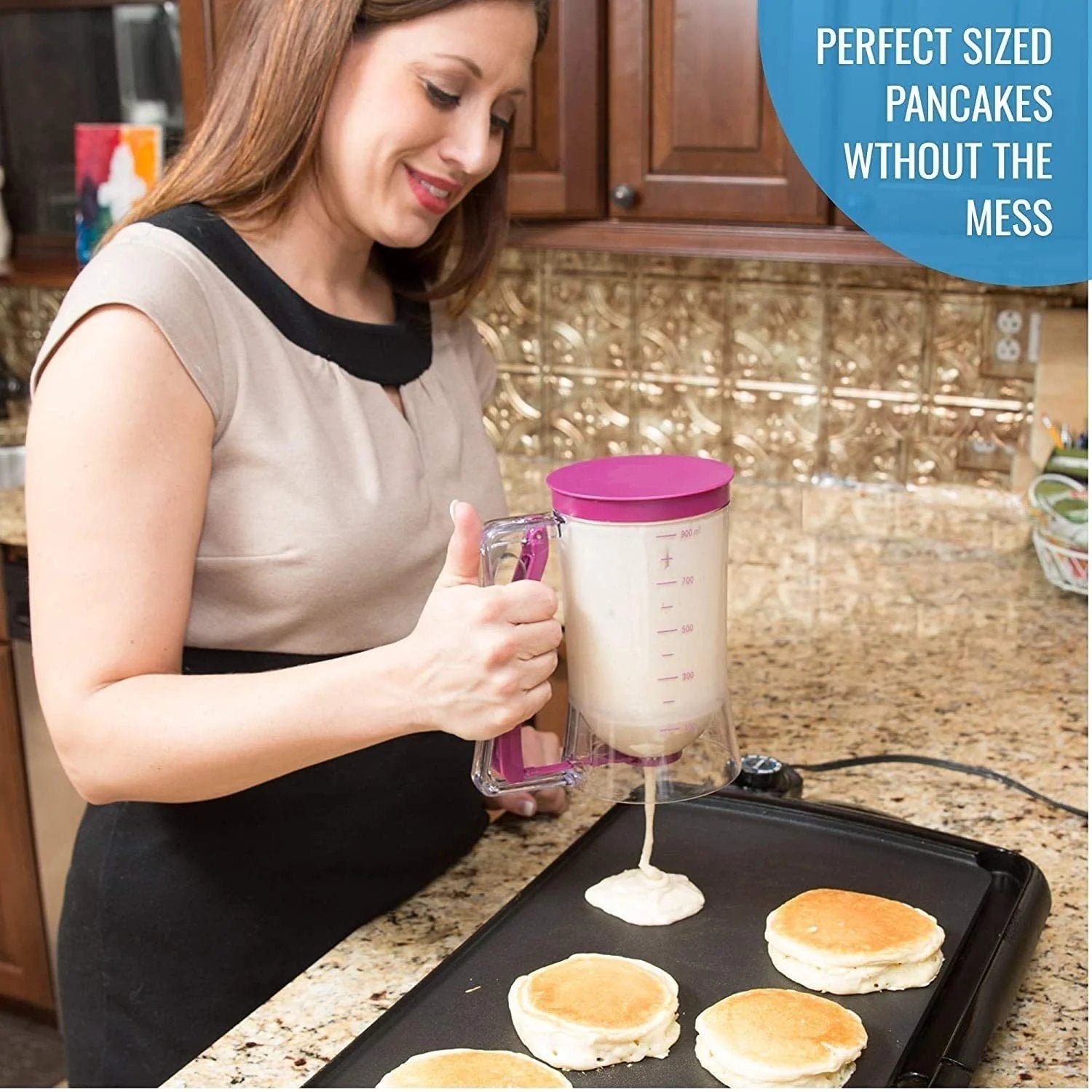 Batter Separator Dispenser Tool /Pancakes🥞/Cupcakes🧁