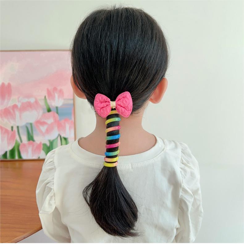 🎄 Christmas Telephone Wire Hair Bands for Kids 🌸