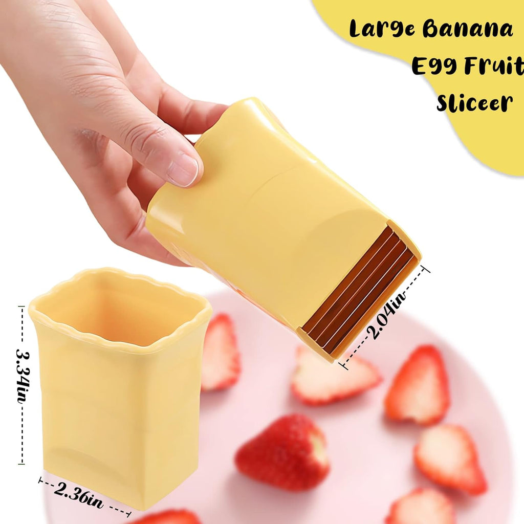 🍓2023 New Fruit Egg Stainless Steel Cup Slicer