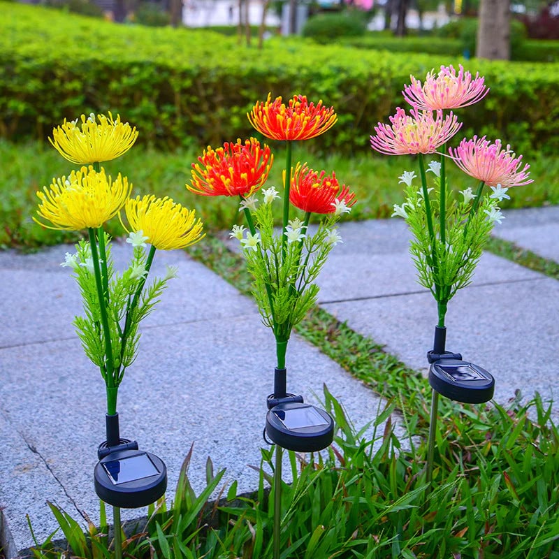 💐Waterproof Solar Flower Lights