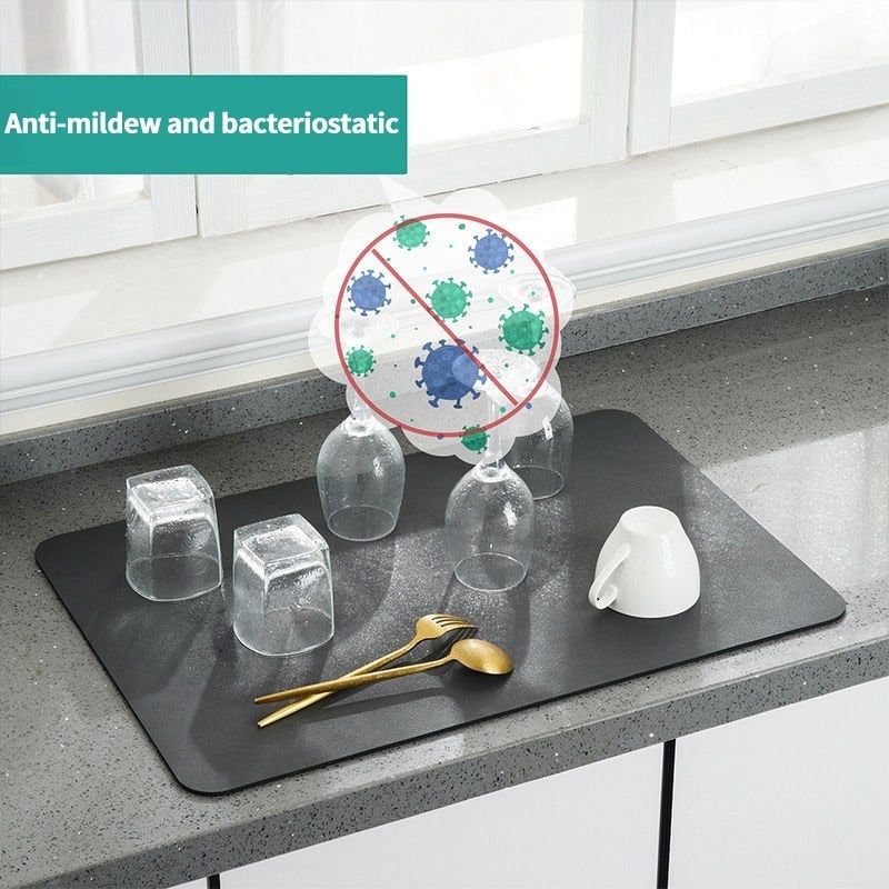 🔥2023 New Kitchen Super Absorbent Draining Mat