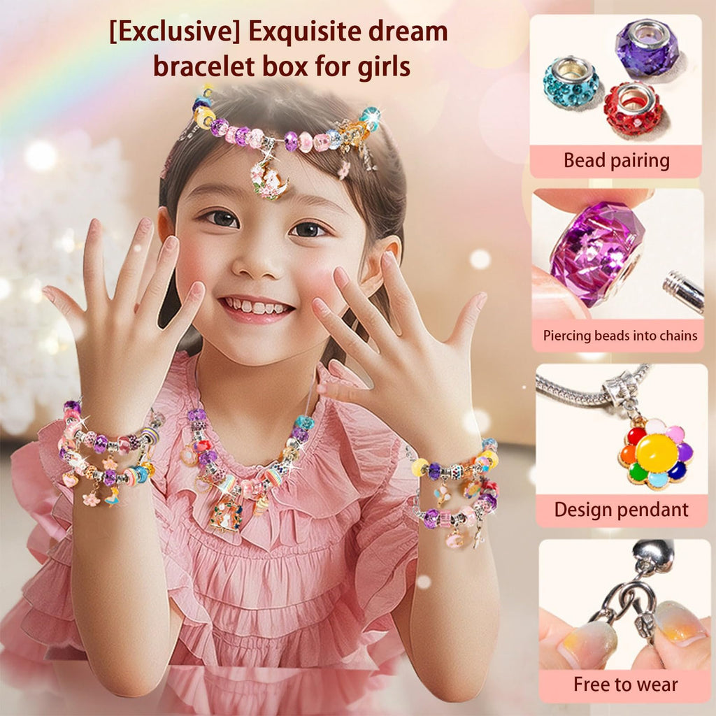🌈DIY Bracelet Making Set - 🎁The Best Gift For Children