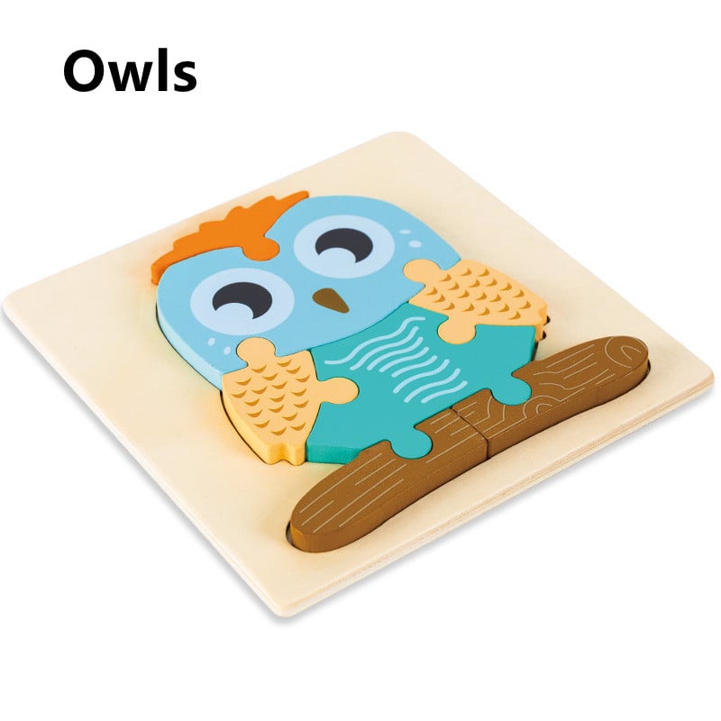 🎁Christmas Hot Sale 49% OFF🔥Children 3D Wooden Puzzle Toys